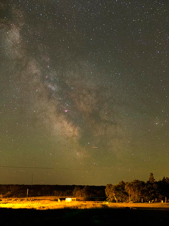 Milky Way & light pollution